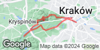 Track GPS Nocny z lasek i Karczma Rzym